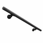 Steel Handrail – Wall Mounted – 1.5 Round – Straight Cut