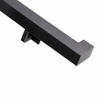 Steel Handrail – Wall Mounted – 1.5 – Square Wall Return