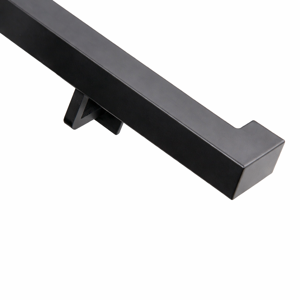 Steel Handrail – Wall Mounted – 1.5 – Square Wall Return